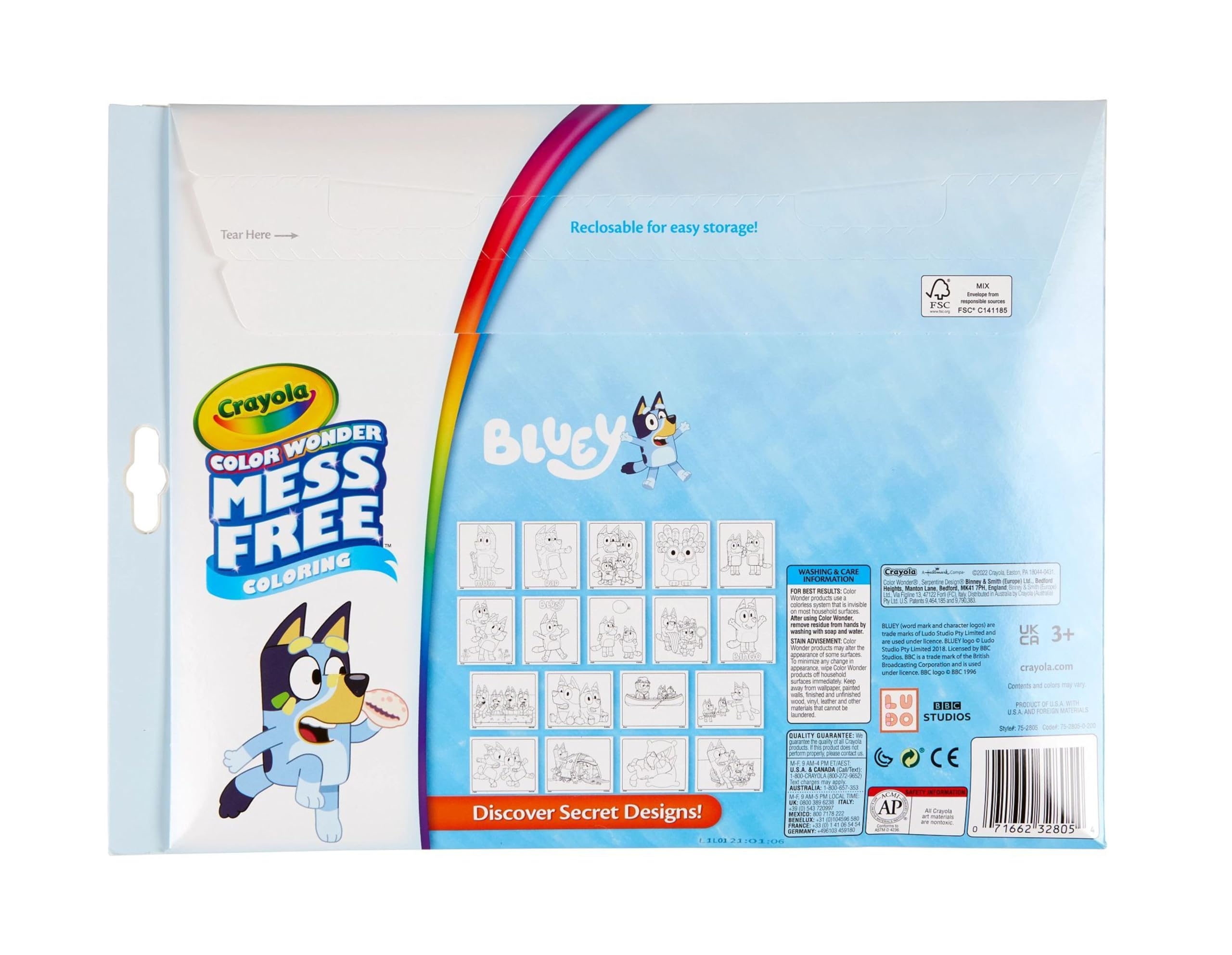 Mess Free Coloring Pages
