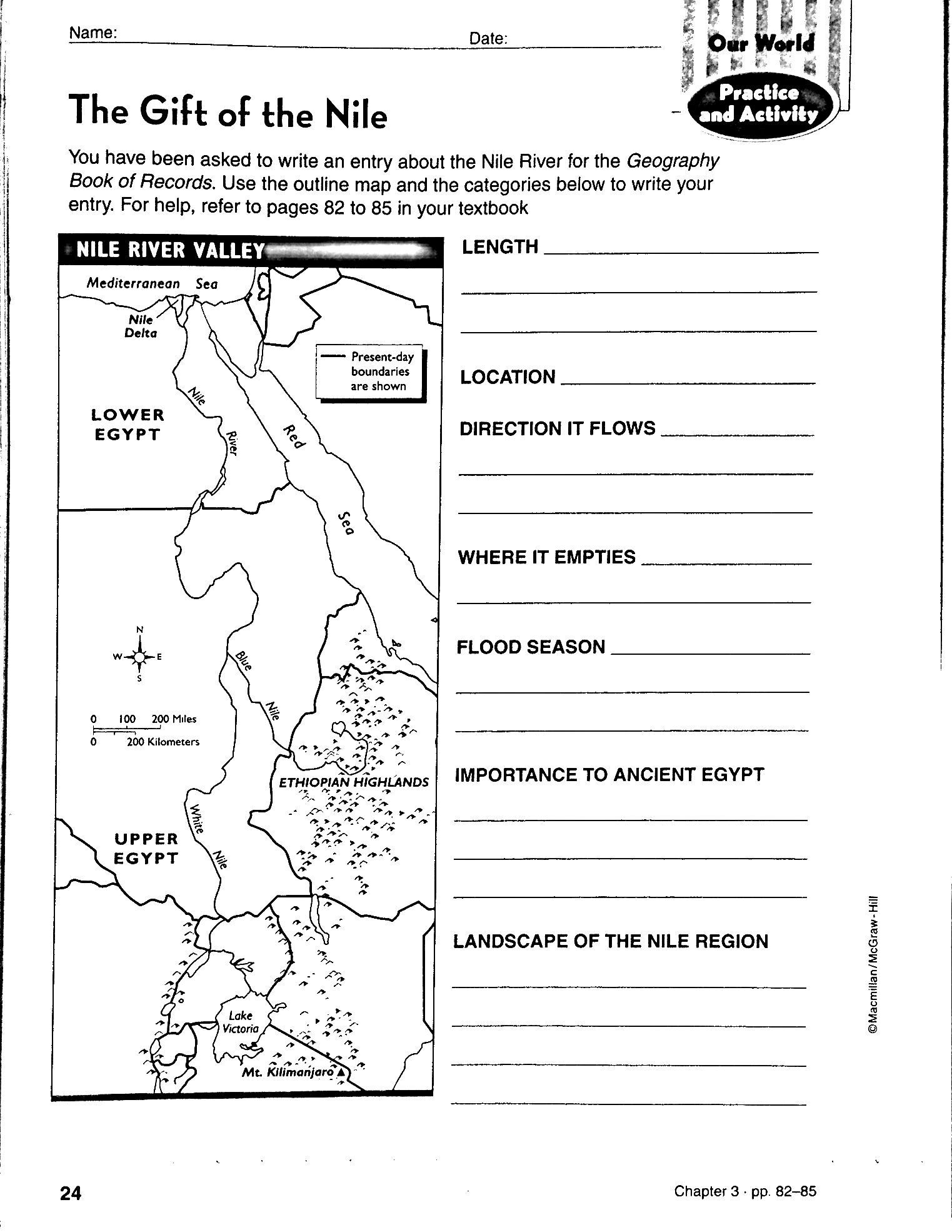 Social Studies Printable Worksheets For 6th Graders 