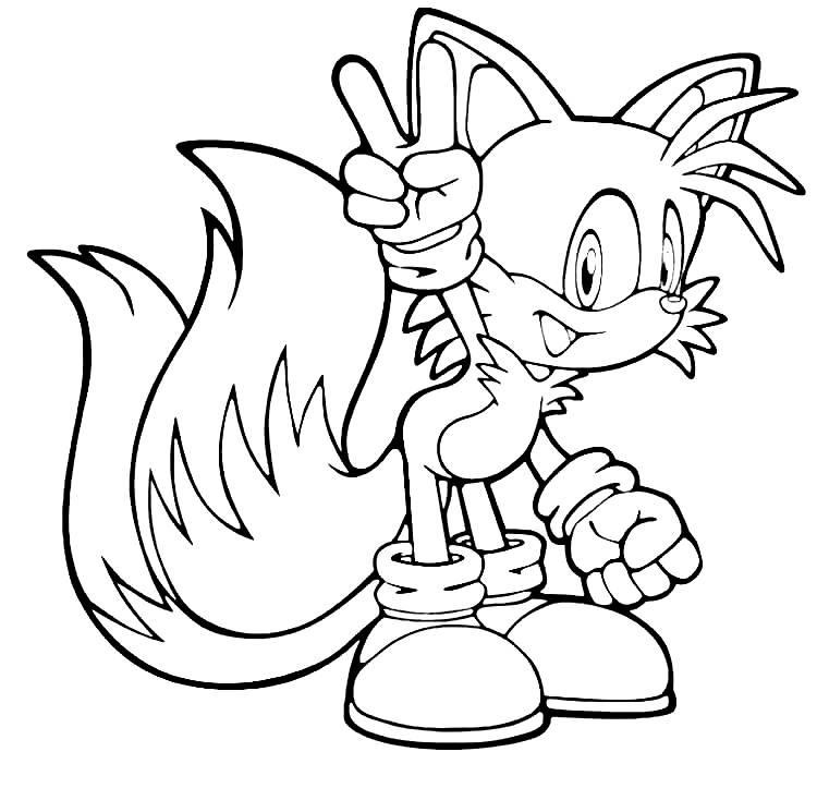 Sonic Tails Coloring Pages Coloring Book 6000 Coloring Pages 