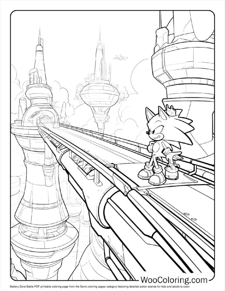 Sonic The Hedgehog Pictures To Color Printable Pdf Infoupdate