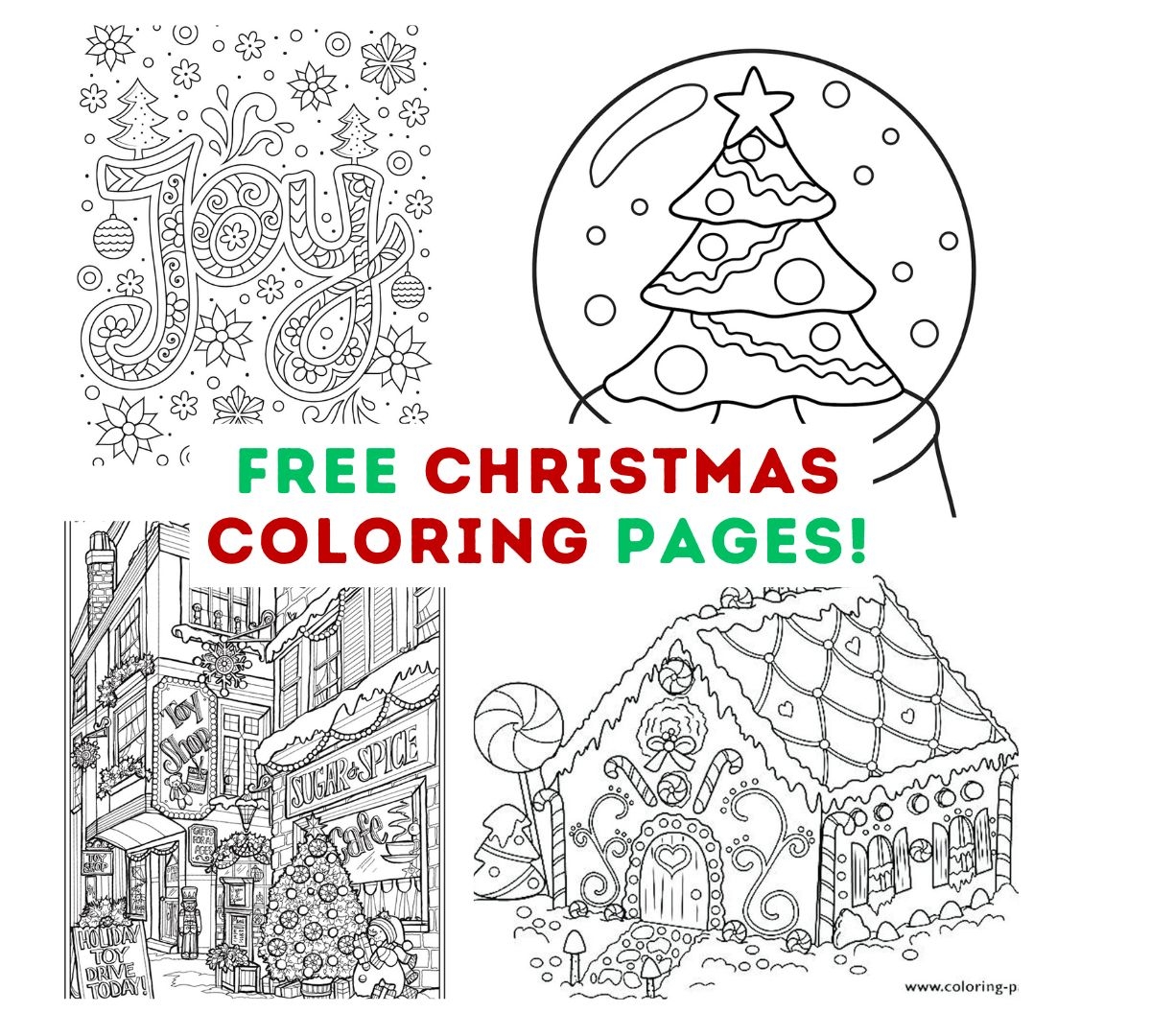 Chirstmas Coloring Pages