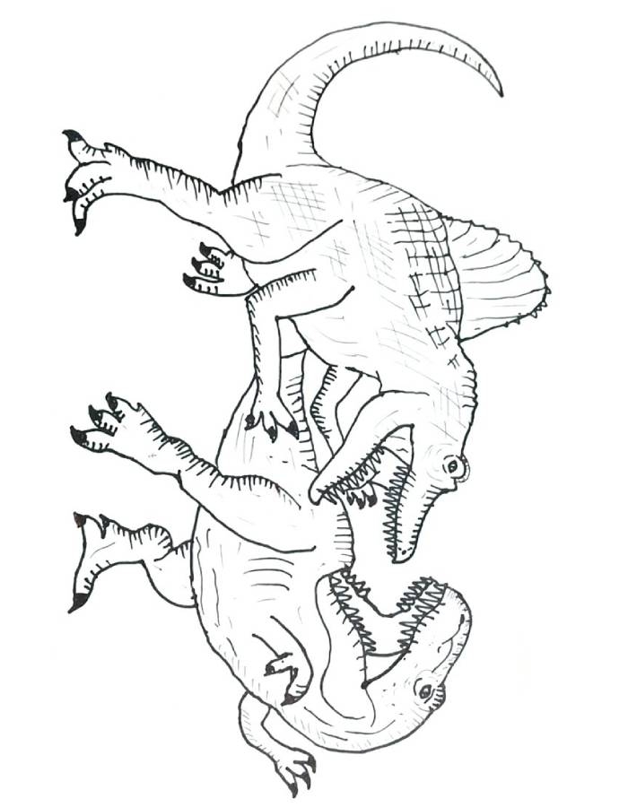 Spinosaurus Coloring Pages