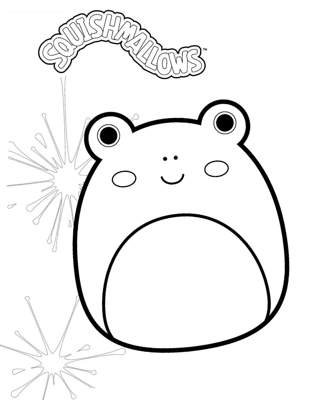 Squishmallows Coloring Pages Coloring Home