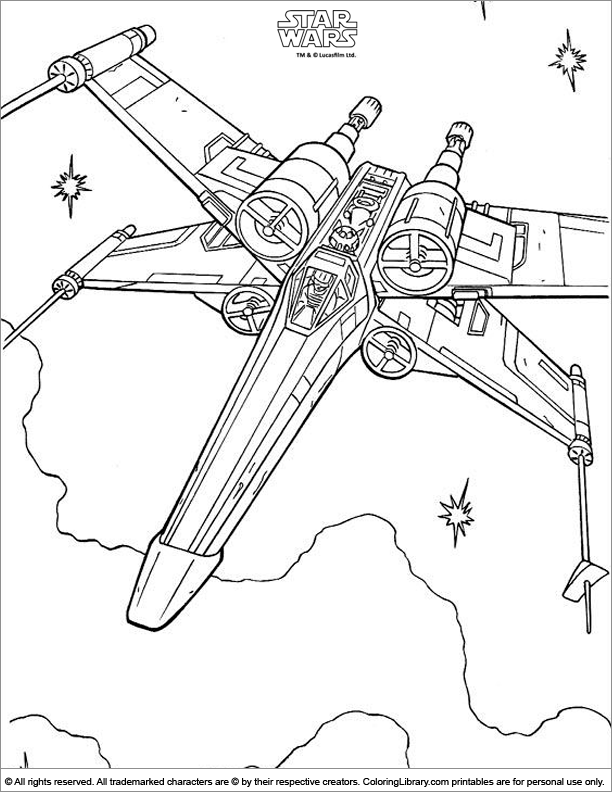 Star Wars Fun Coloring Page Coloring Library