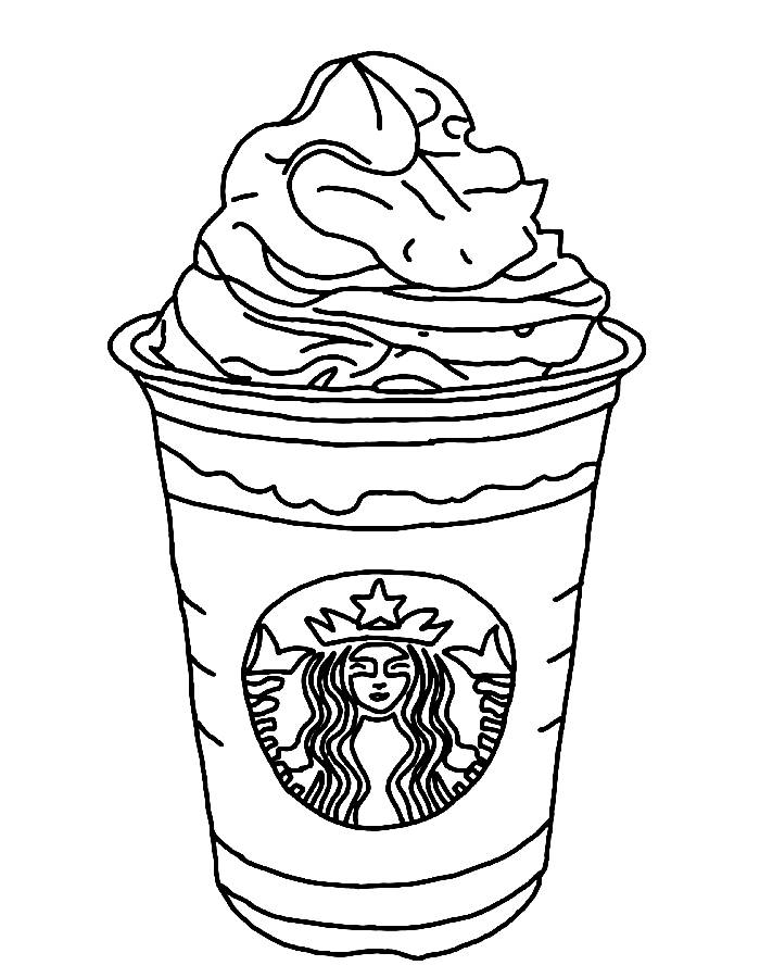 Starbucks Coloring Pages