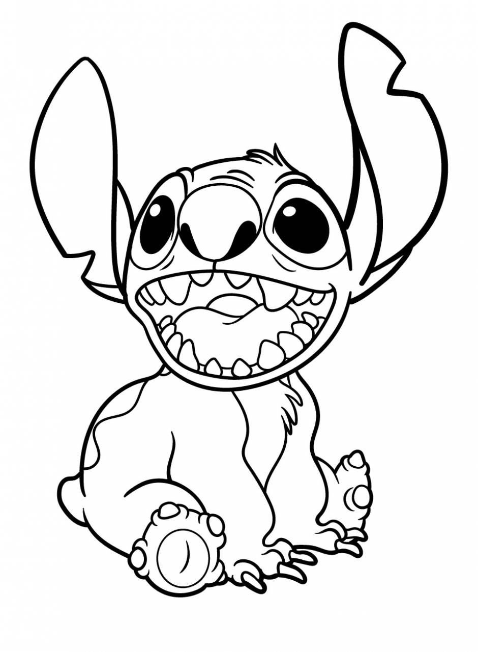 Stitch Coloring Pages Free Printable Pages For Kids