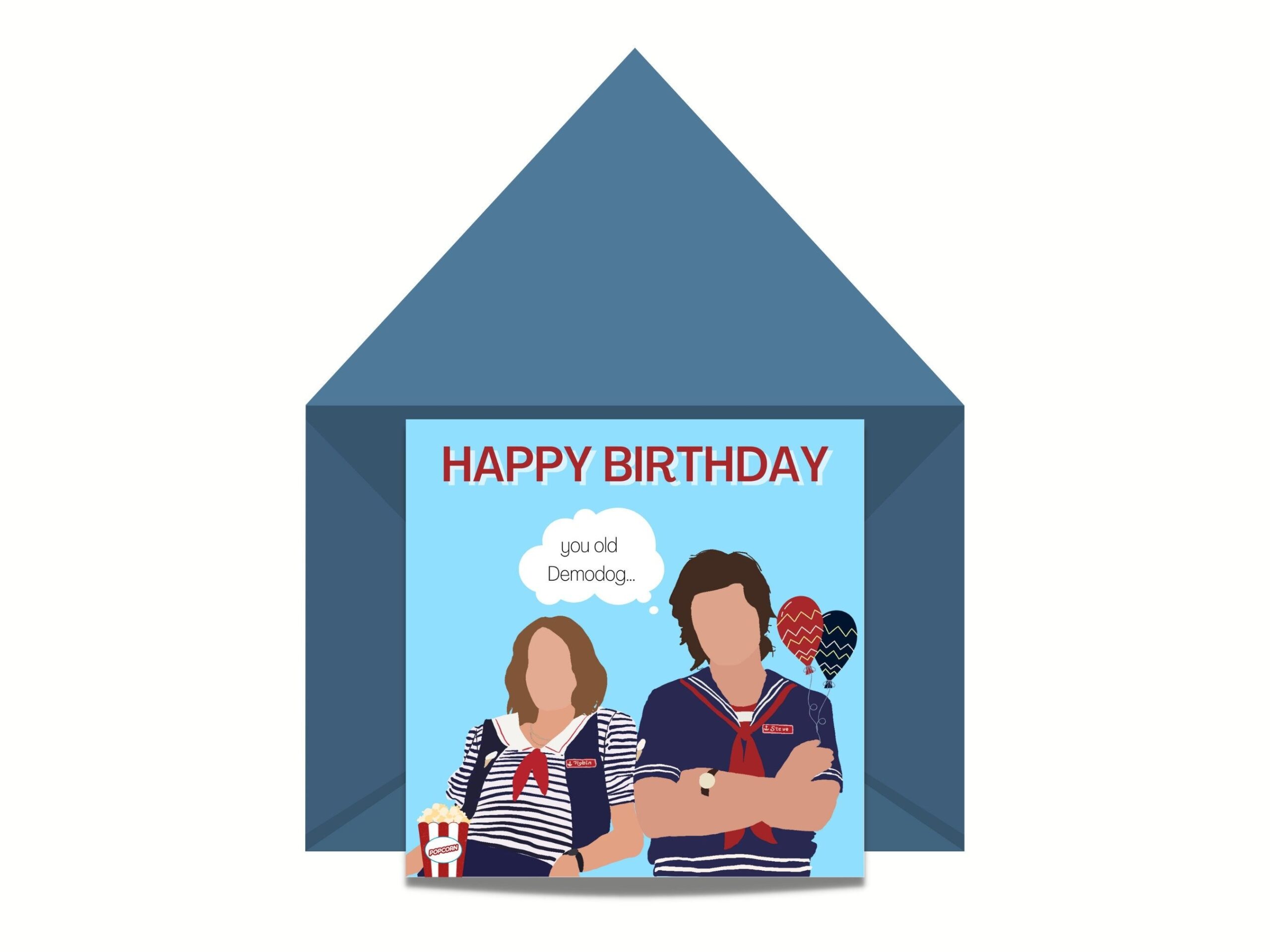 printable stranger things birthday card