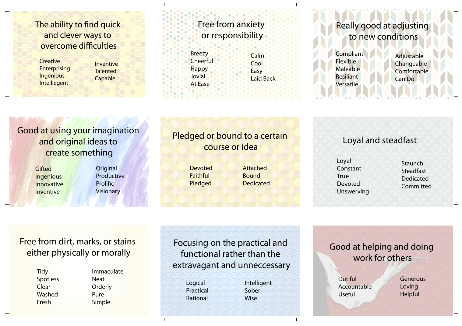 Strength Cards DIY Printable PDF Cards 1 9 I Am Strong