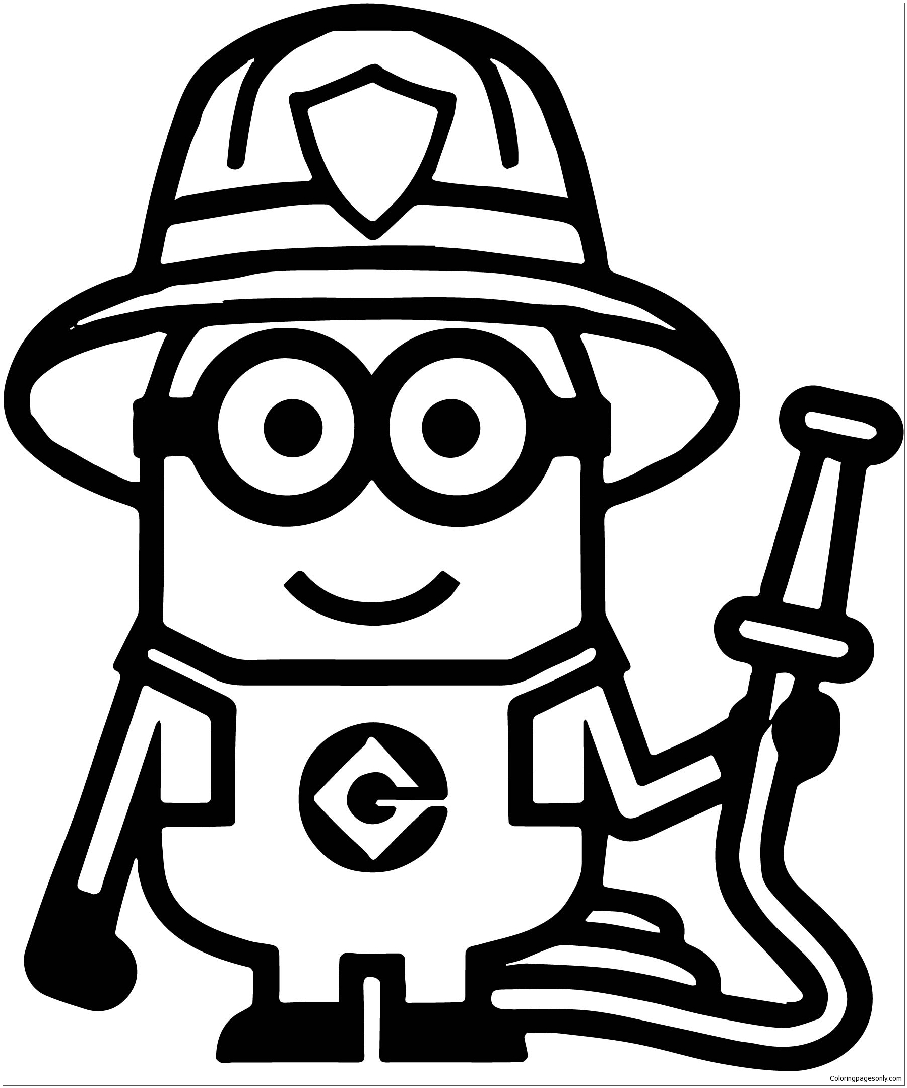Stuart Minion Coloring Pages Cartoons Coloring Pages Coloring Pages 
