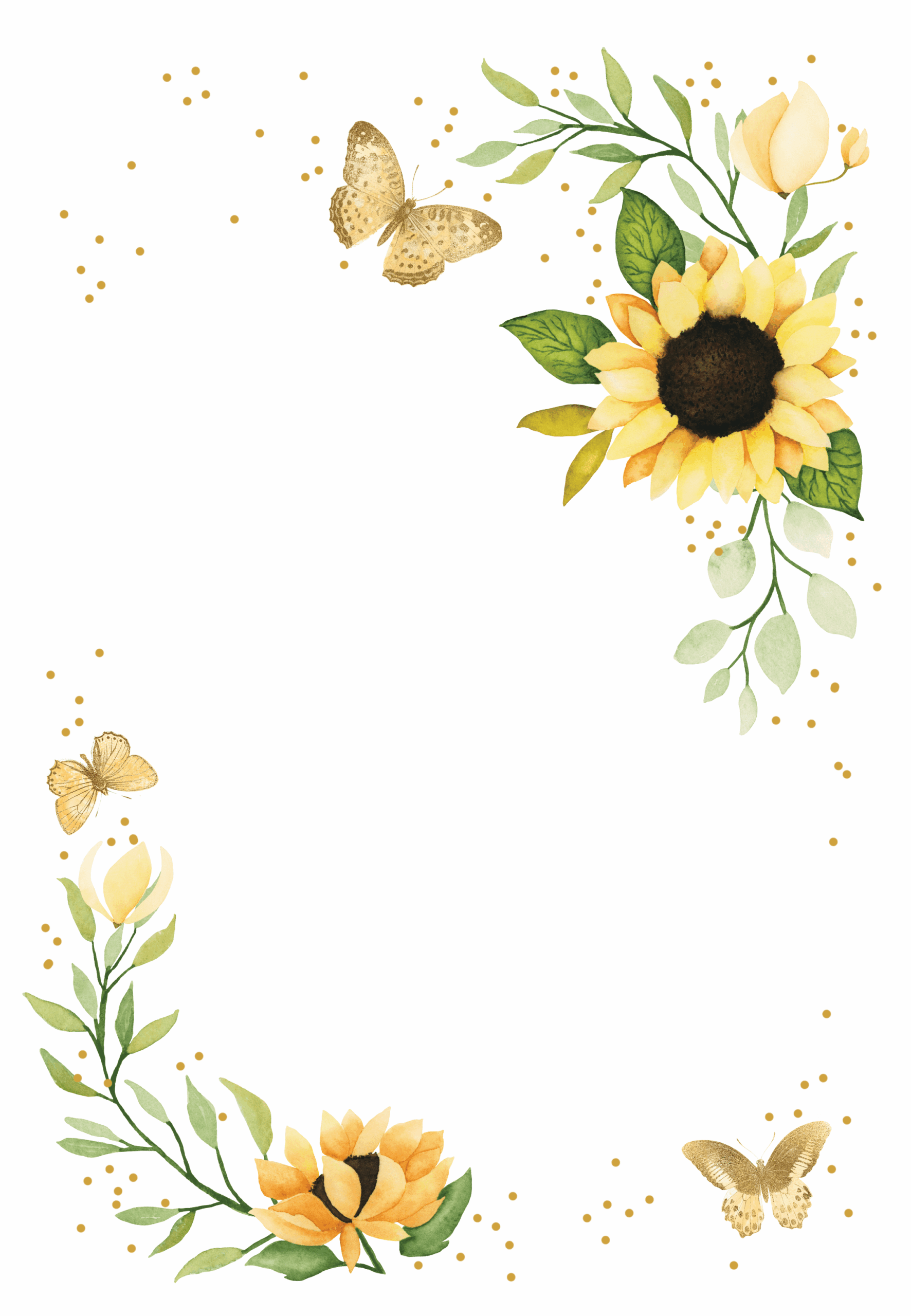 Sunflower Wedding Invitation Template Template Net Artofit