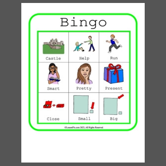 Synonym Bingo