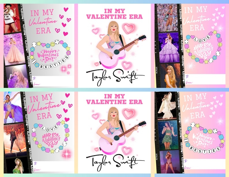 printable taylor swift valentines cards