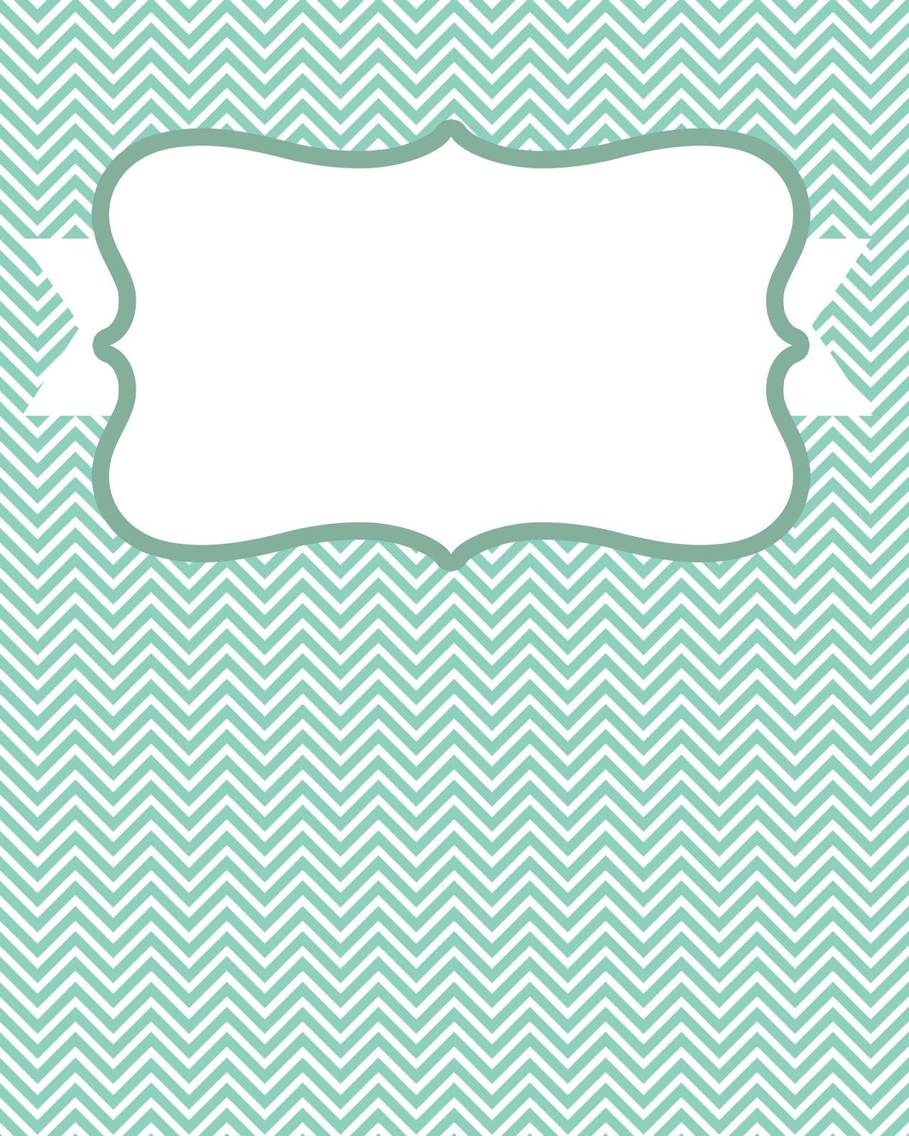 Template Binder Cover