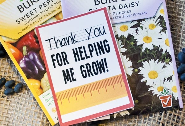 printable thank you for helping me grow card