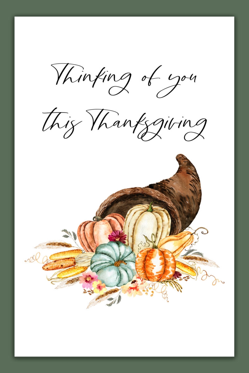 printable thanksgiving cards for kids