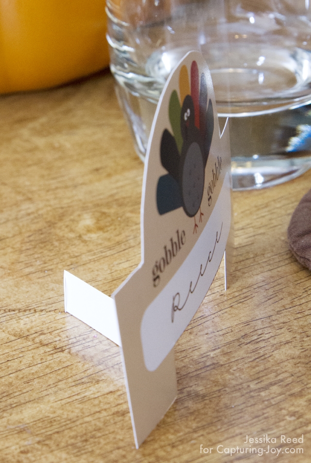 Thanksgiving Place Cards Free Printable Turkey Place Cards