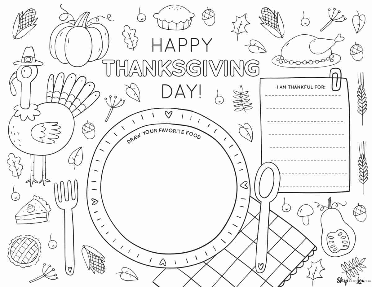 free thanksgiving worksheets
