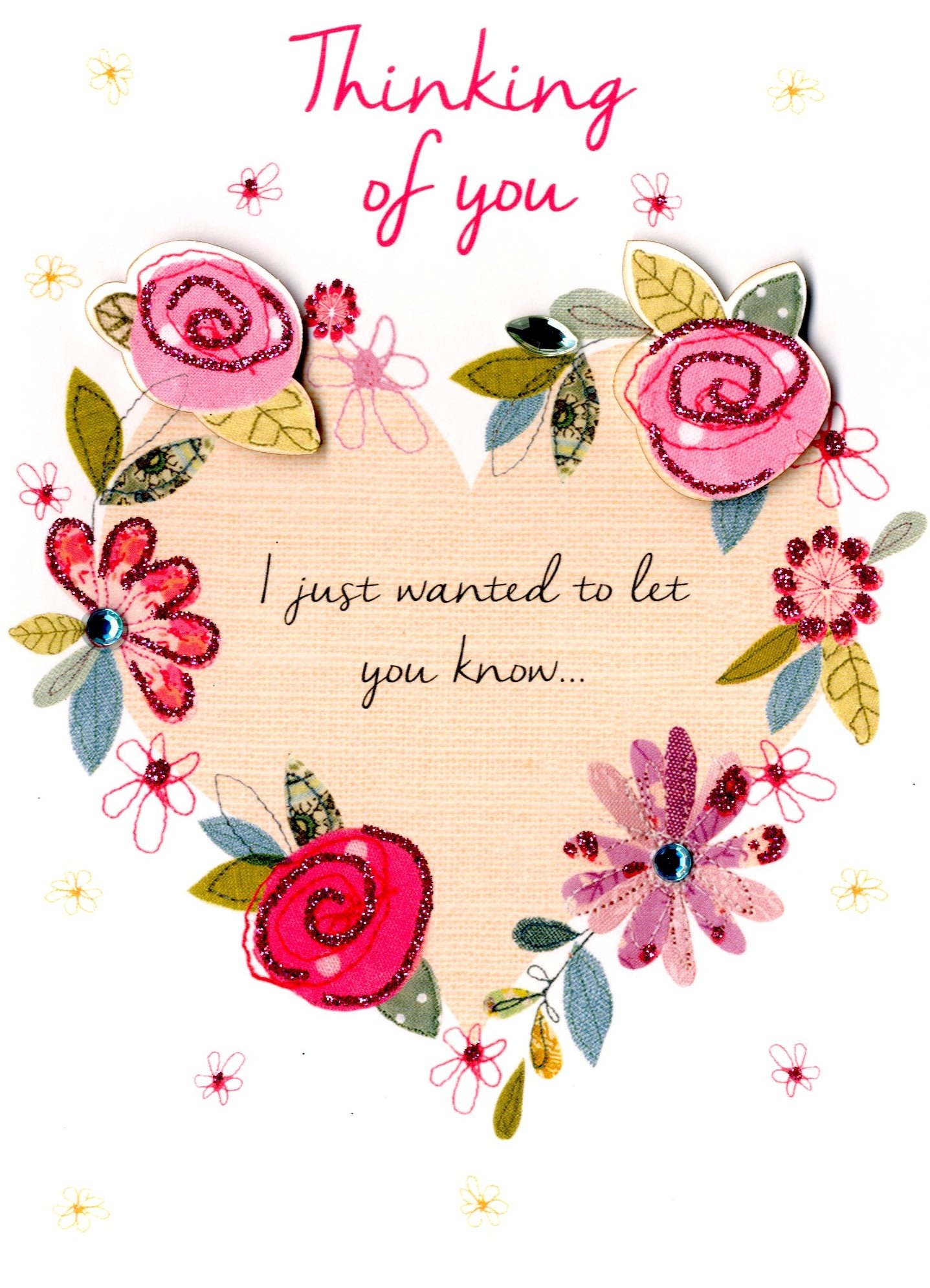 Thinking Of You Free Printable Card