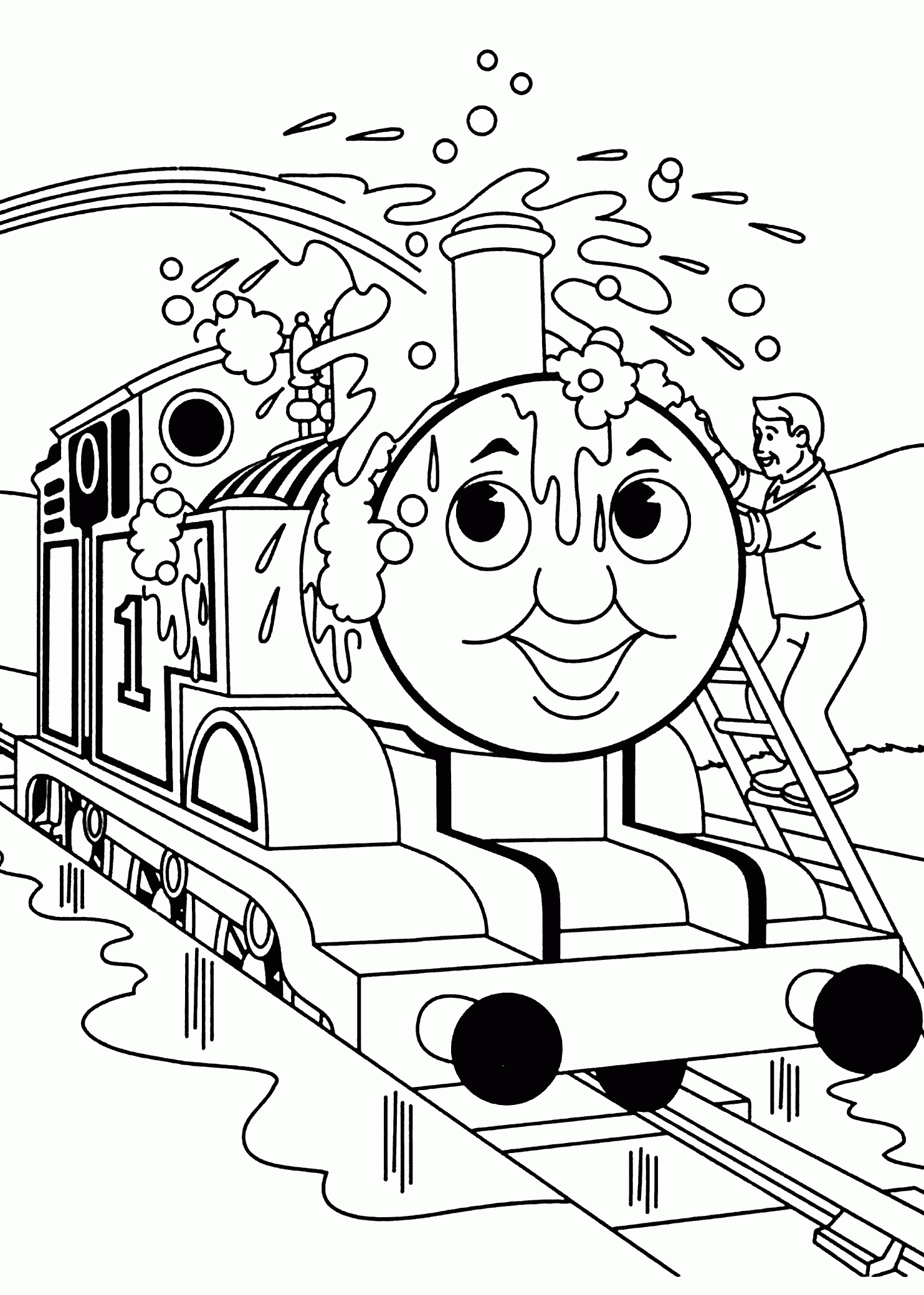 Thomas Coloring Pages For Kids Coloring Home