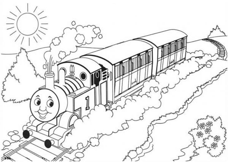 Thomas Coloring Pages For Kids Coloring Home