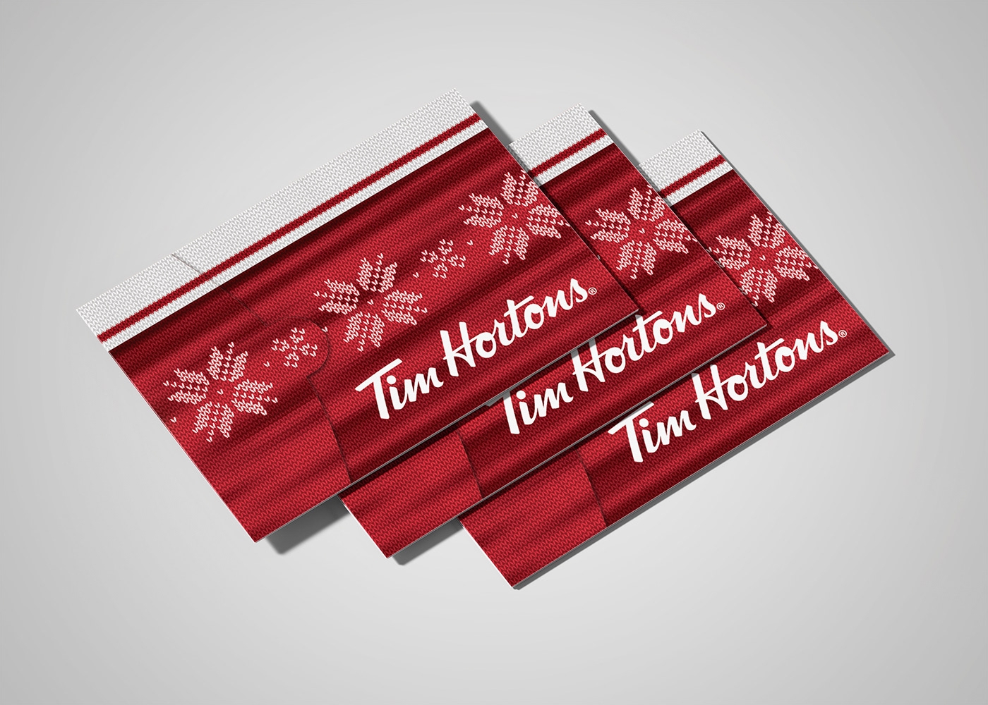 Tim Horton 39 s Holiday Gift Card On Behance