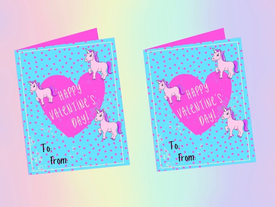 Toddler Valentine Cards Etsy