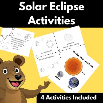 solar eclipse crafts for preschoolers printable