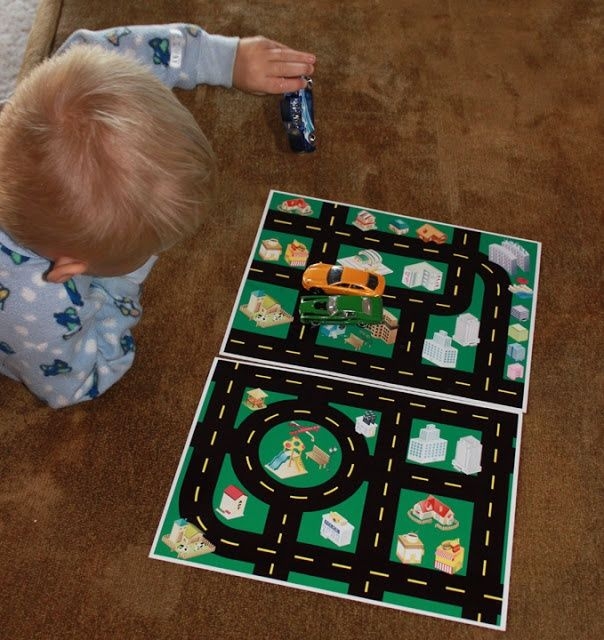 printable car activities for toddlers