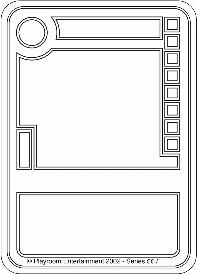 Trading Card Template Free Lovely Trading Card Template Trading Card
