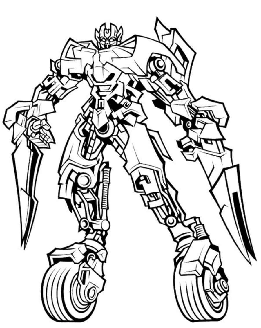 free printable coloring pages transformers