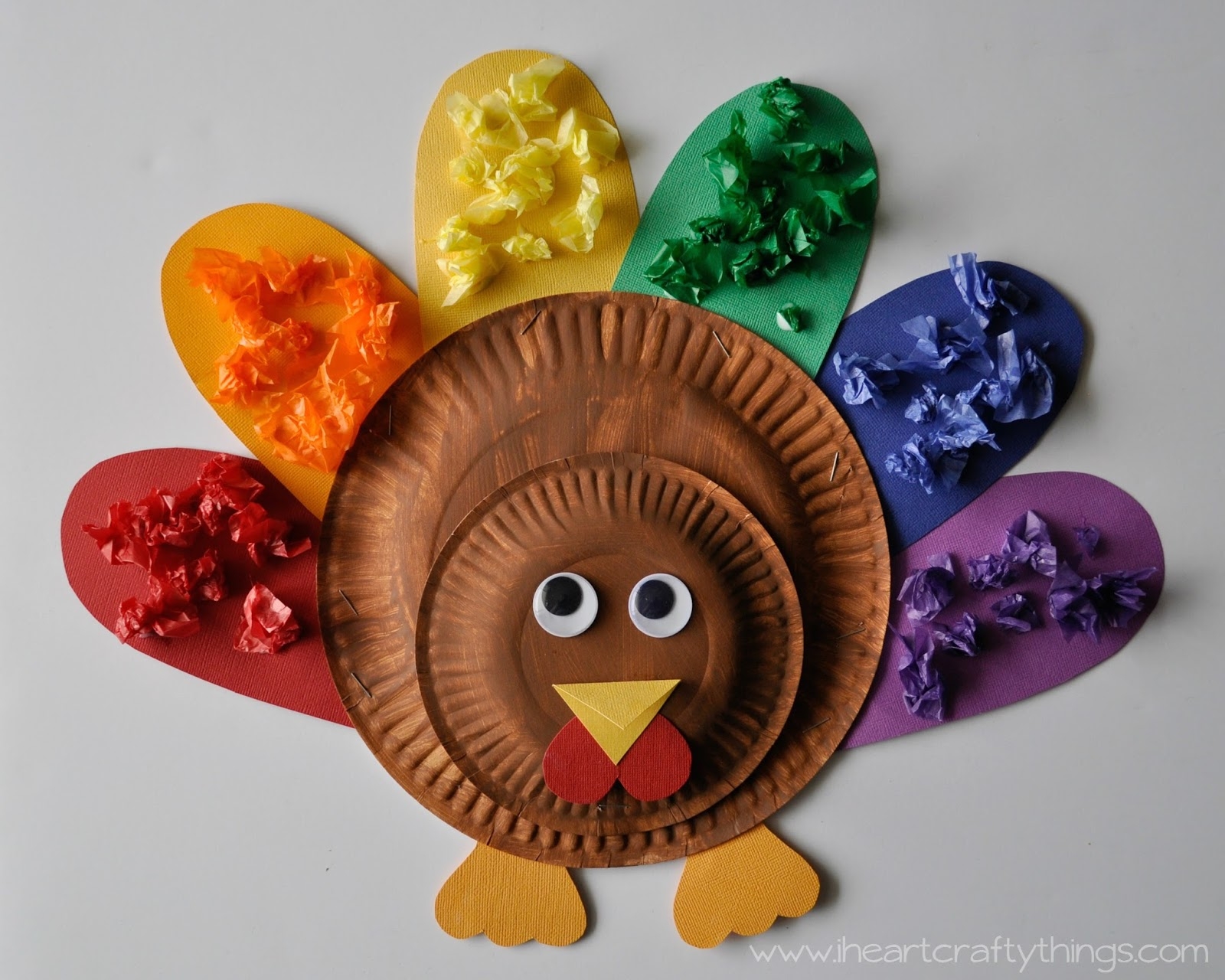Turkey Craft For Thanksgiving And Preschoolers Red Ted Art 39 s Blog