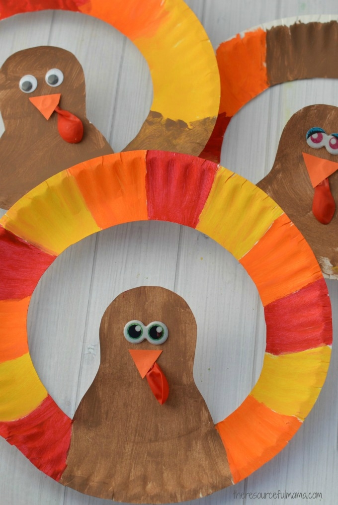 Turkey Paper Plate Craft Printable Get What You Need For Free