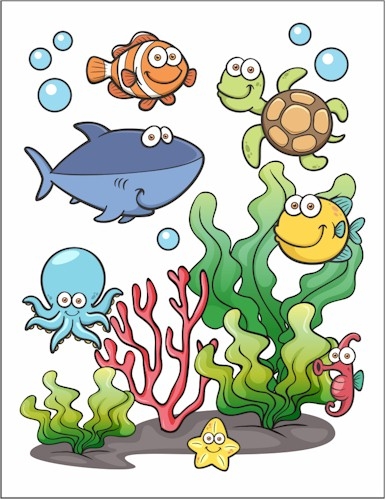 Under The Sea Printable Fun Family Crafts