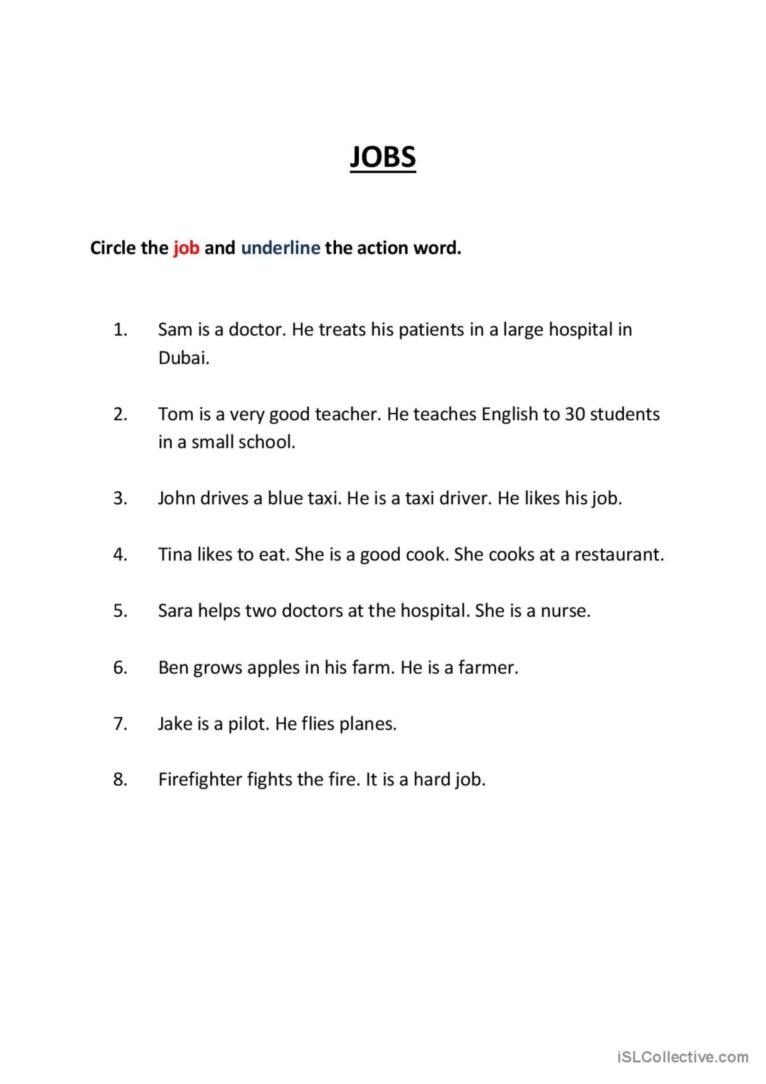 Underline Verb Worksheet English ESL Worksheets Pdf Doc