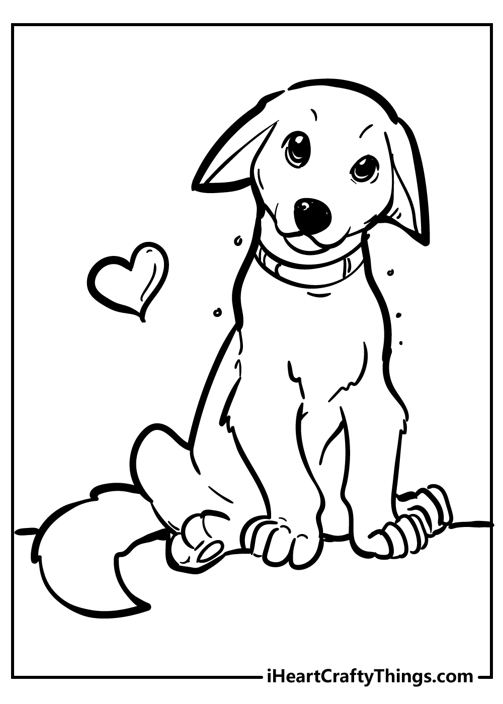 Print Dog Coloring Pages