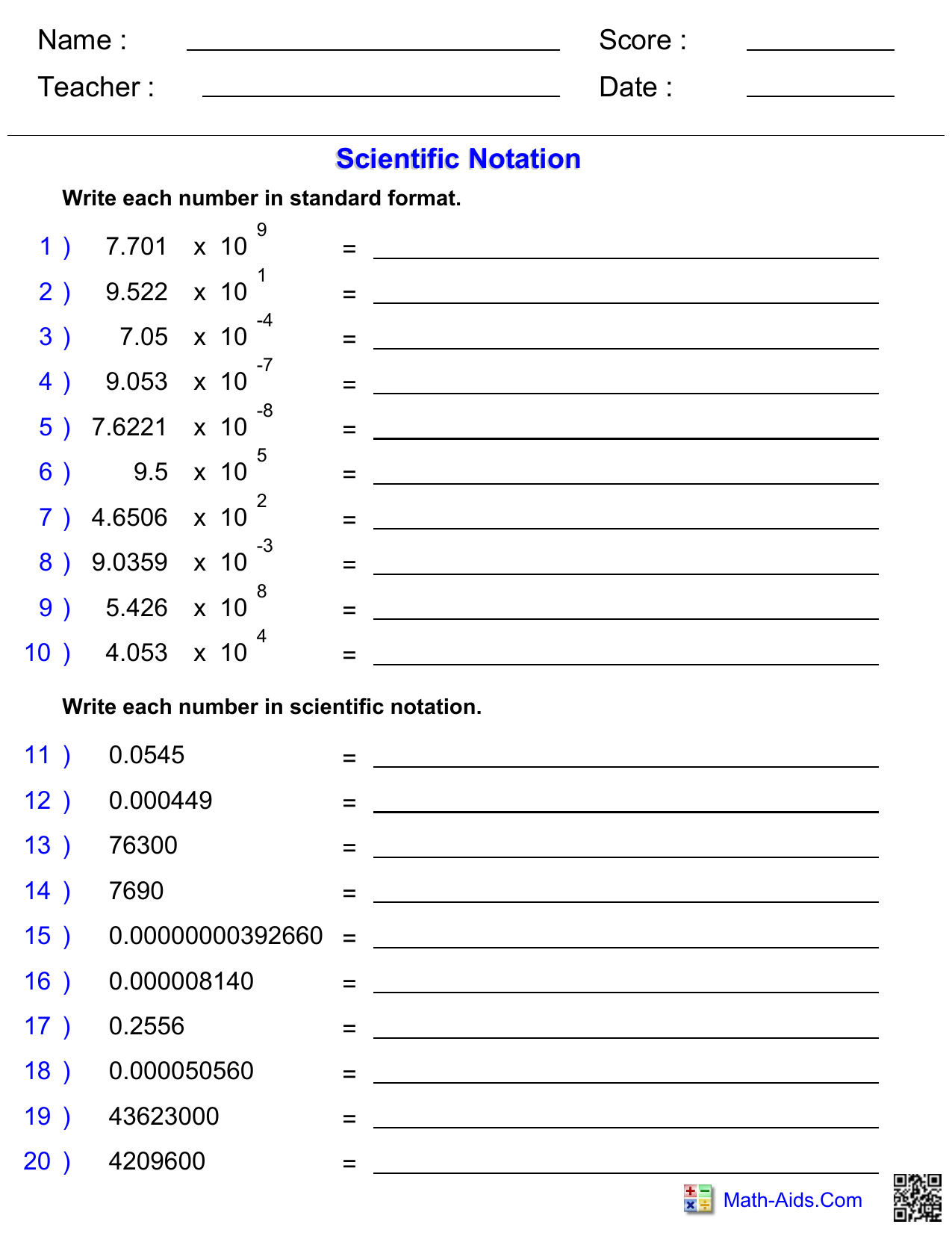 Unlock Math Success With Engaging Worksheets Math Aids For All Grades
