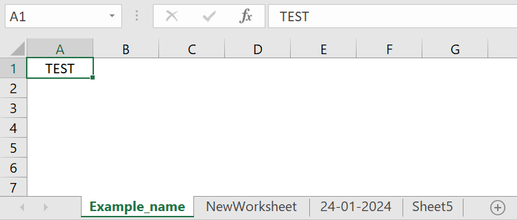 VBA Name Worksheet In Excel Examples How To Use Worksheets Library