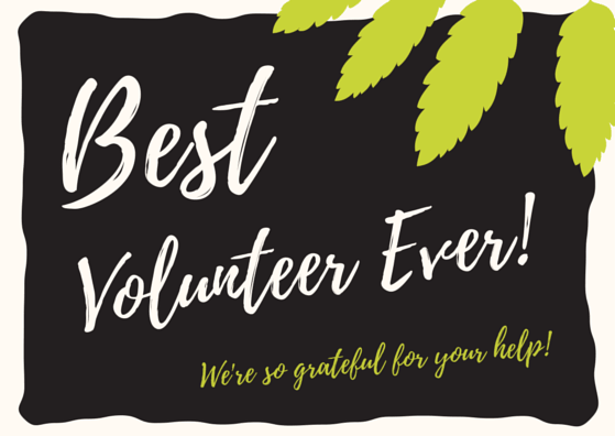 Volunteer Thank You Cards FREE Printables