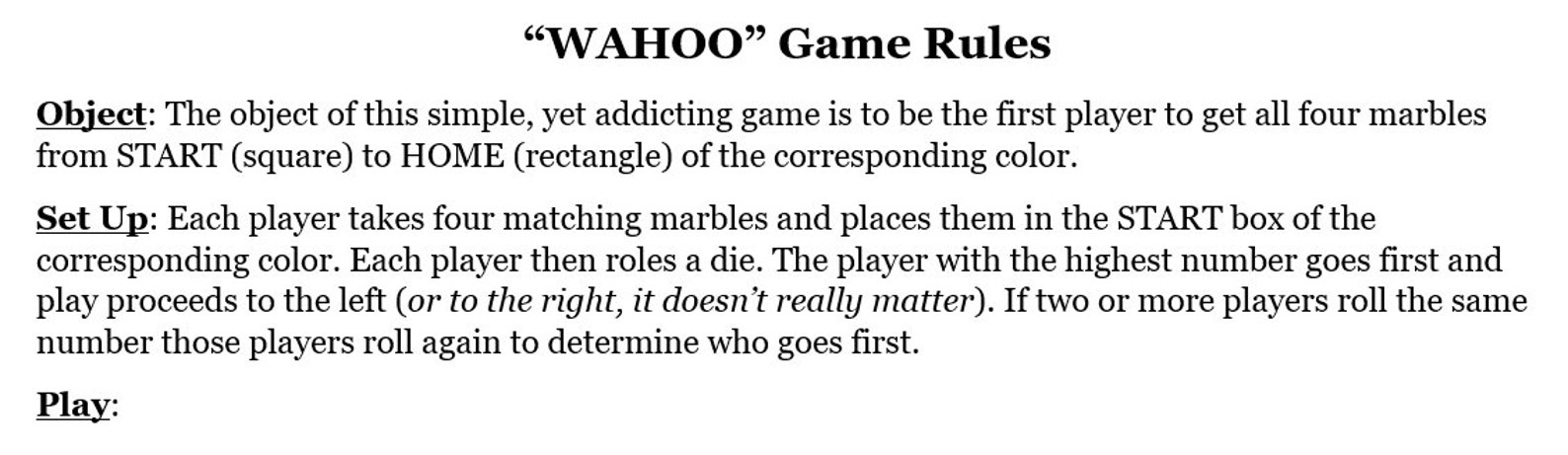 printable nfl game day board game rules pdf