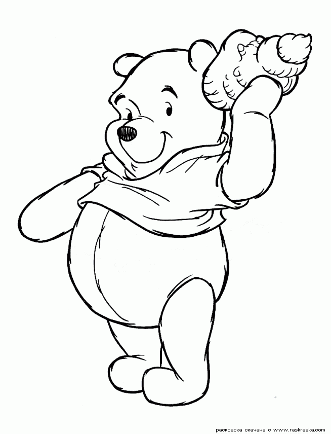 Winnie The Pooh Coloring Pages Free Coloring Home