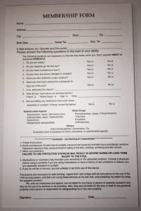printable tanning client cards