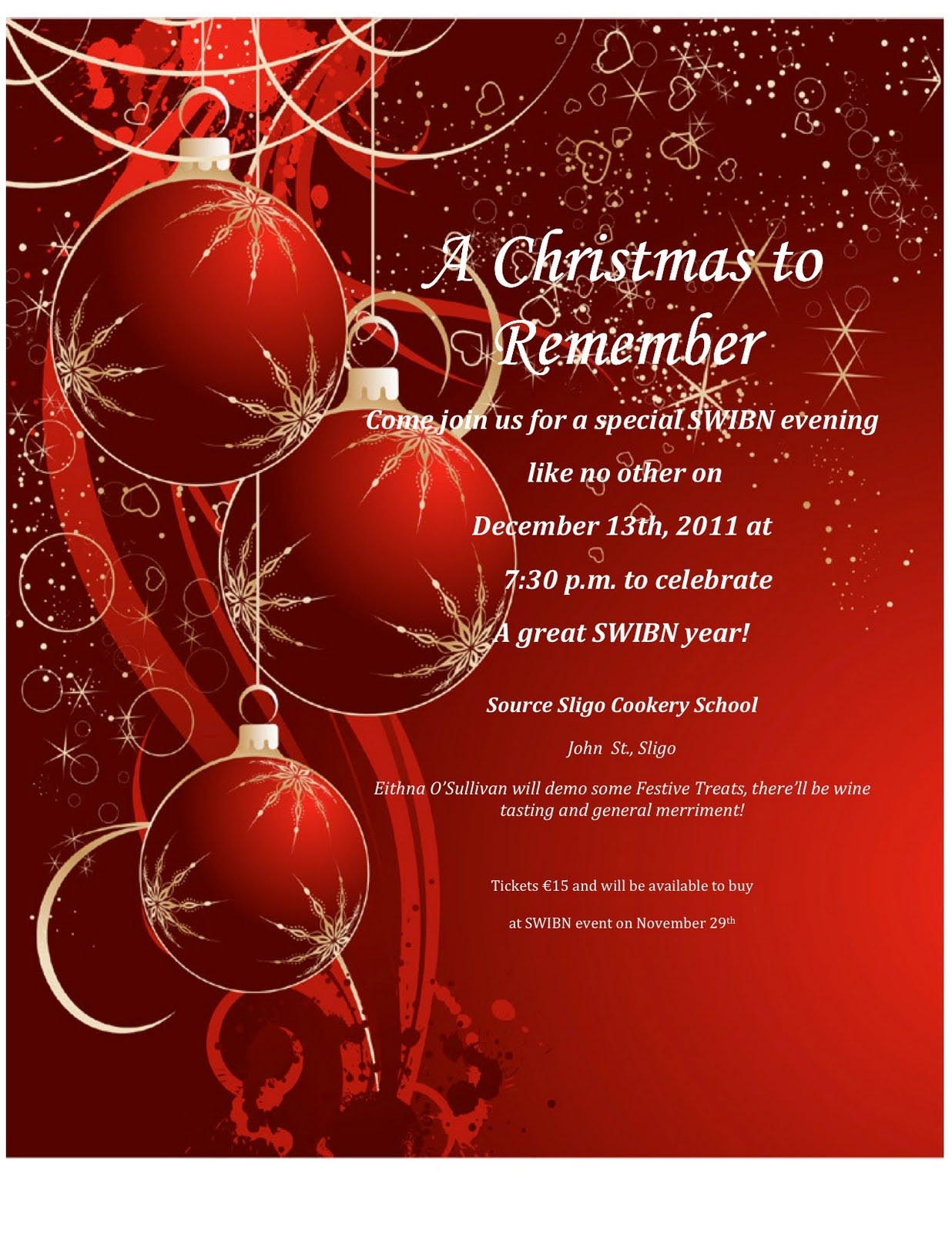 free party invitation templates for word