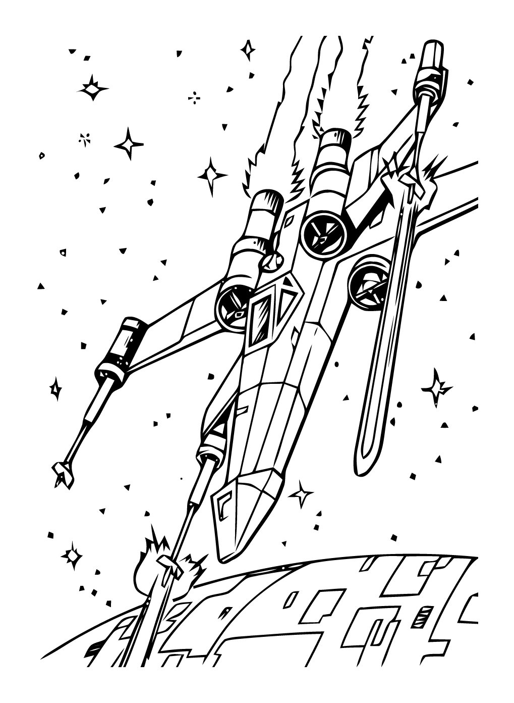 Coloring Page Star Wars