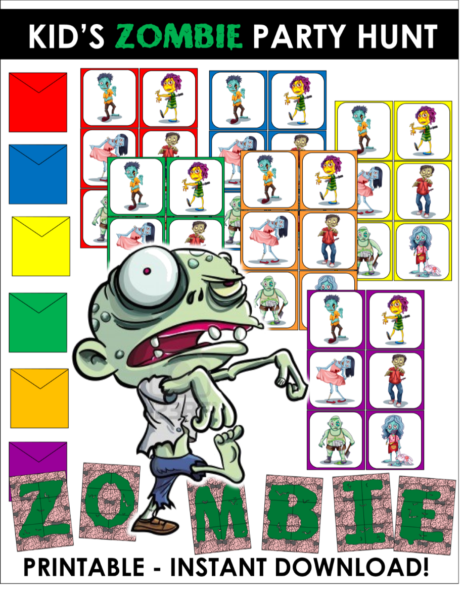 Zombie Birthday Card Printable Printable Online