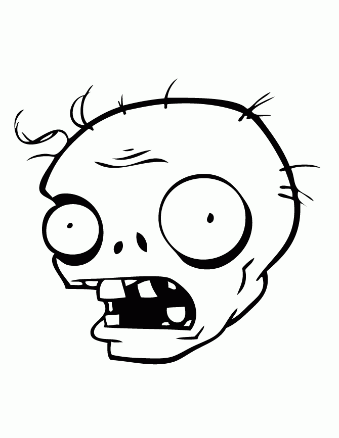 Zombie Printable Coloring Pages Coloring Home