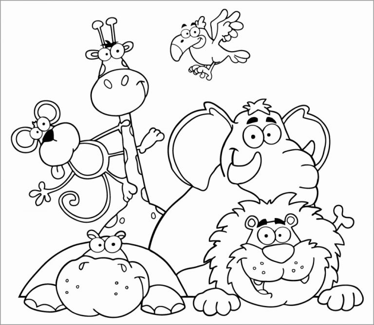 Zoo Coloring Pages For Preschoolers Free ColoringBay