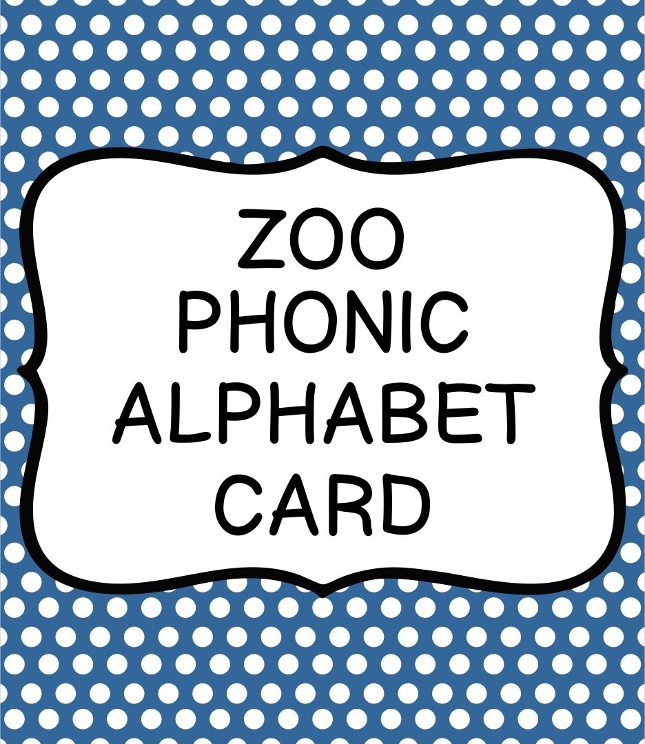 Zoo Phonics Flash Cards 10 Free Pdf Printables Printablee Zoo 