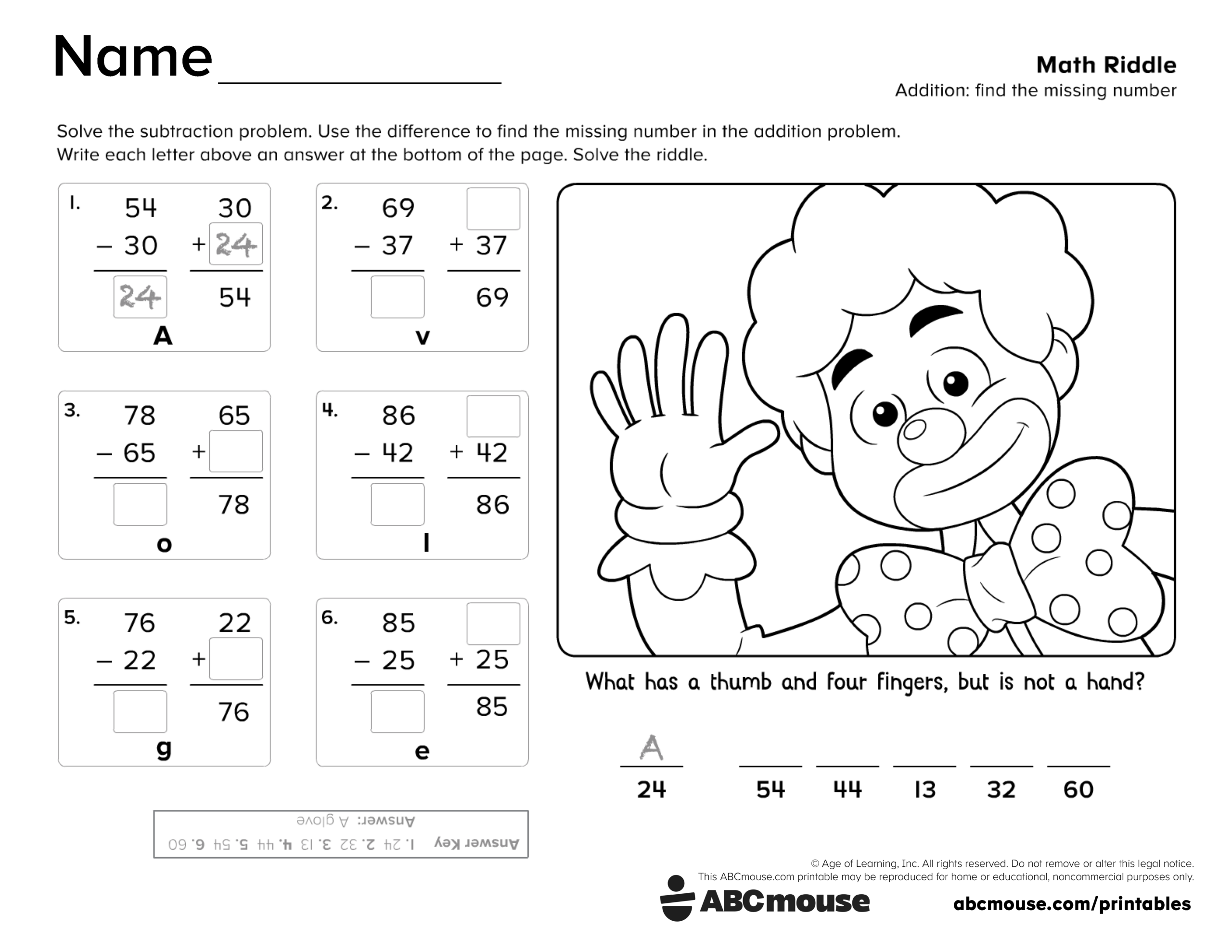 2nd Grade Addition And Subtraction Worksheets Free PDF Downloads ABCmouse 2nd Grade Addition And Subtraction Worksheets Free PDF Downloads ABCmouse
